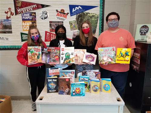 NHS Book Drive